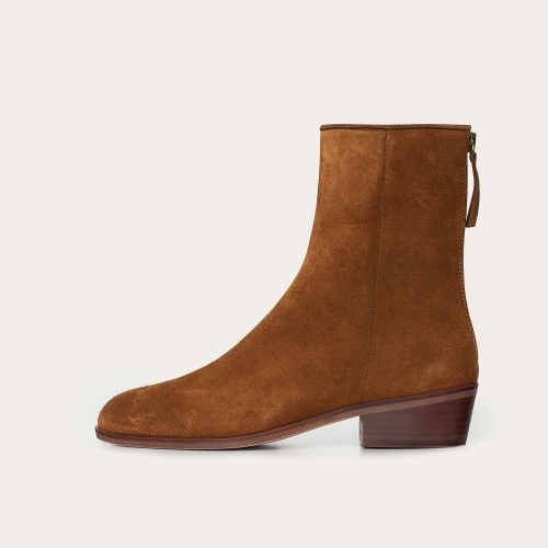 Sus Boots, desert brown velvet #